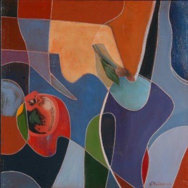 Pomme et tulipe